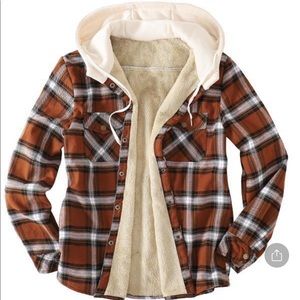 Mens Flannel and Fleece Jacket